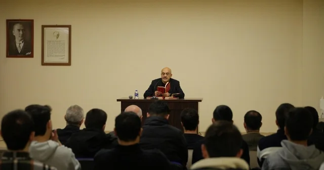 KBÜ de Nübüvvetin İspatı söyleşisi gerçekleştirildi Karabük Haberleri