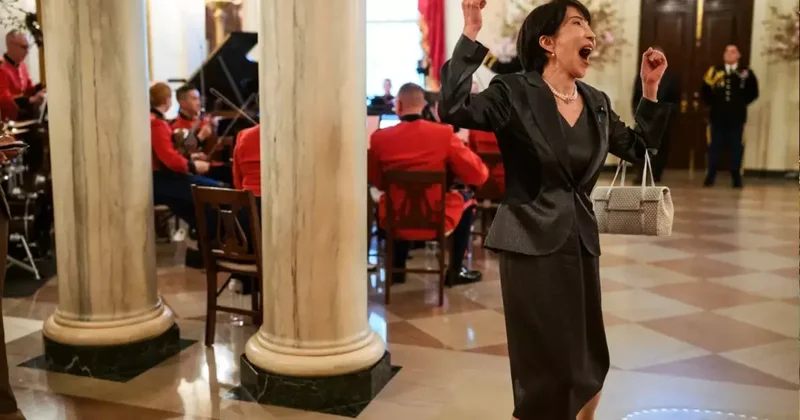 Beyaz Saray da dans krizi! Japonya Başbakanı Takaichi ye tepki yağıyor