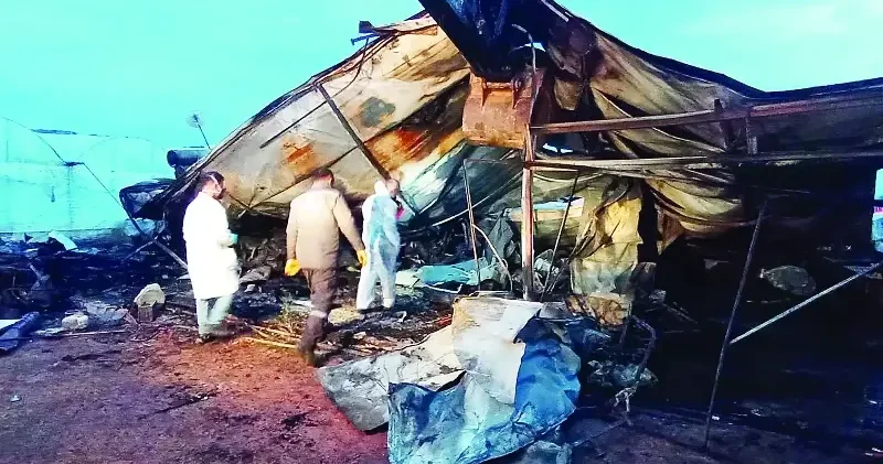 Anne ve beş çocuğu yangında can verdi Yerel Gündem Haberleri