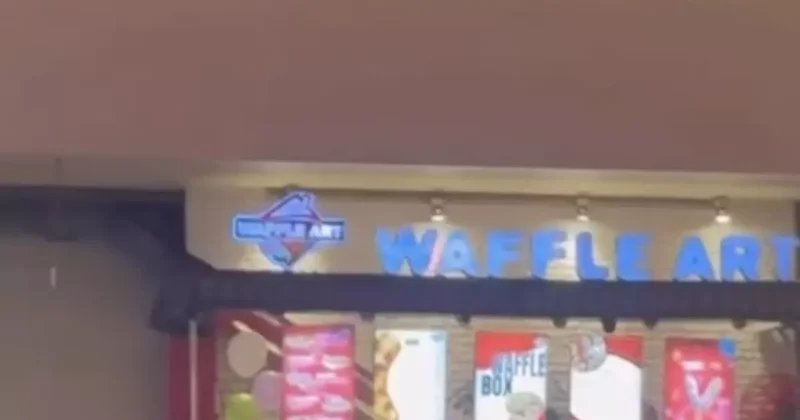 Vatandaşlar sinemada film izler gibi yemek katından kavgayı izledi