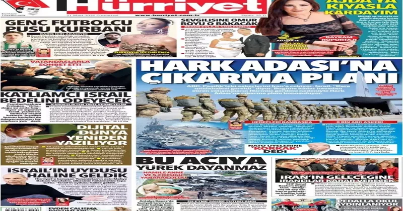 NATO üyelerine korkak diyen Trump tan Hark Adası na çıkarma planı! 21 Mart 2026 gazete manşetleri