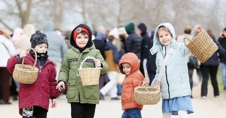 Asırlık bayram gelenekleri… Sepetler şekerle yürekler sevgiyle doldu