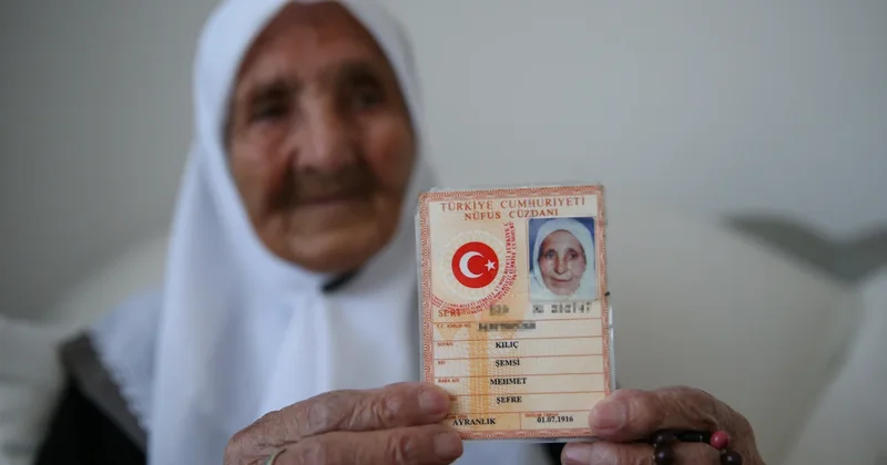 Şemsi nine 110 yaşını görmenin sırrını açıkladı: Her gün aynı besini tüketti Sözcü Gazetesi