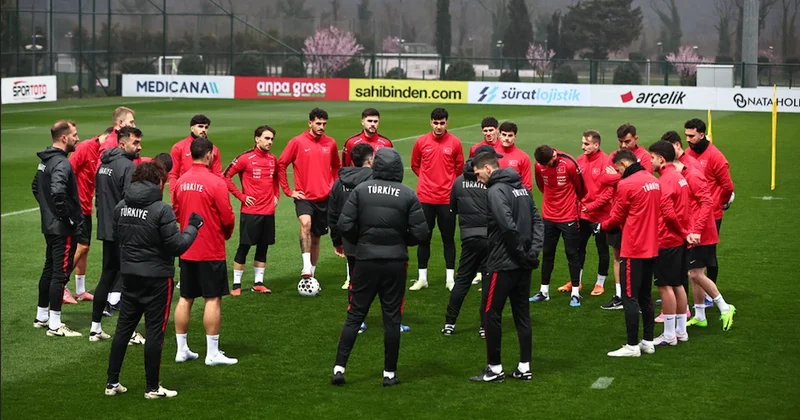 A Milli Takım 19 kişiyle çalıştı! İdmana altyapıdan takviye Sözcü Gazetesi