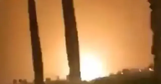 İran balistik füzesi Demir Kubbe yi deldi geçti: Eilat ilk kez vuruldu VİDEO İZLE