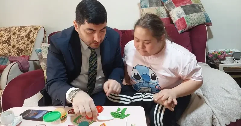 Etimesgut’ta anlamlı ziyaret: Down sendromlu bireyler unutulmadı Aktüel Haberleri