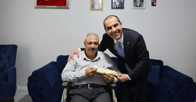 Vali Taşolar, Gazi Engenç i ziyaret ederek bayramını tebrik etti Iğdır Haberleri