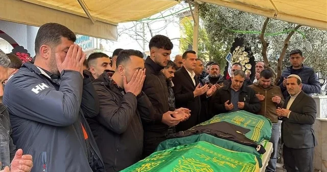 Silahlı saldırı sonucu hayatlarını kaybeden kardeşler son yolculuğuna uğurlandı Aydın Haberleri