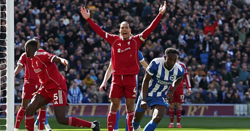 Liverpool, Brighton deplasmanında kaybetti!