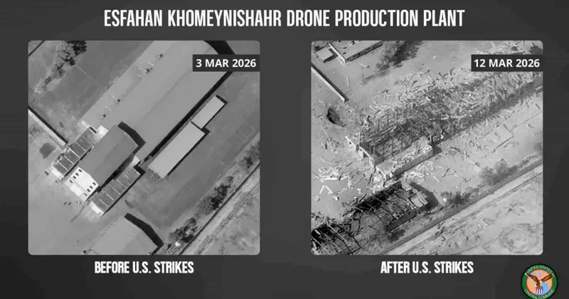 ABD, İran ın İHA Fabrikasını Vurdu
