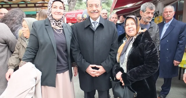 Burhaniye de kadın muhtarlar bayramlaşma programına katıldı Balıkesir Haberleri