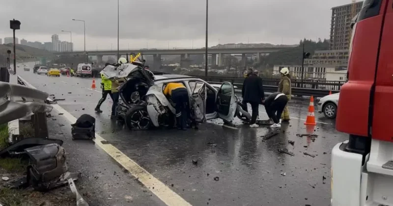 Sultangazi Cebeci Tüneli’nde art arda iki kaza: 9 yaralı