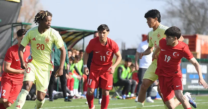 U17 Milli Takımı, İspanya ile yenişemedi!