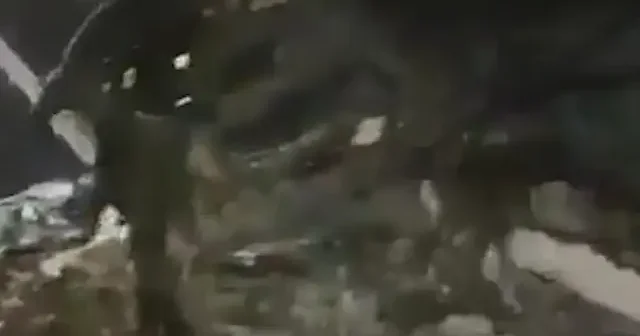 İran füzelerinin Dimona ya verdiği hasar görüntülendi: 7 İsrailli öldü VİDEO İZLE