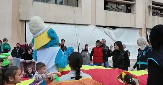 Lübnanlı çocuklar Ramazan Bayramı nı sığınma merkezinde karşıladı VİDEO İZLE