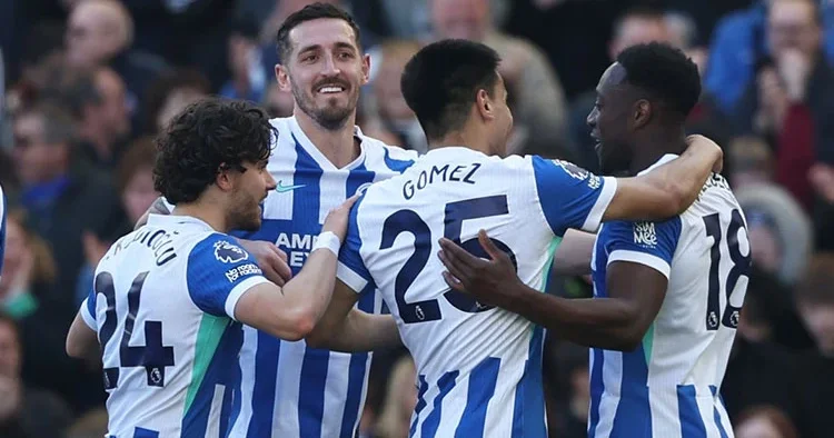 Liverpool a Avrupa yolunda Brighton çelmesi: 10 yıl sonra bir ilk! Ferdi Kadıoğlu...