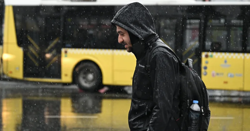 İstanbul a akşam yağış geliyor! Son dakika haberleri