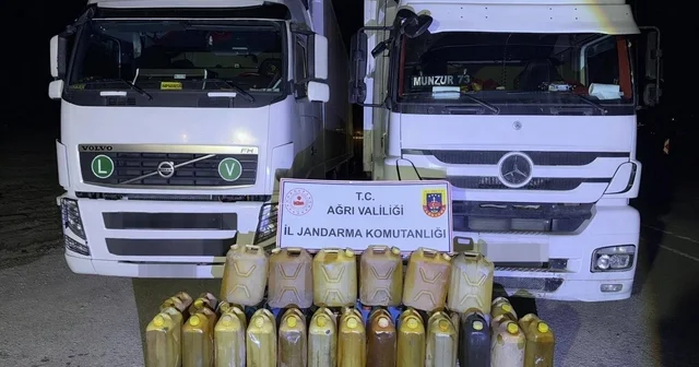 Doğubayazıt ta kaçak akaryakıt operasyonu: 2 gözaltı Ağrı Haberleri