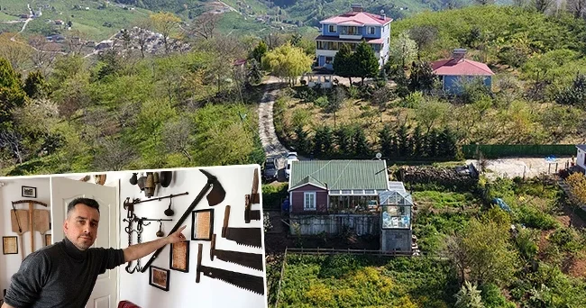 Köy odası geleneğinden esinlendi: Elinde 200 den fazla var! Burası, herkesin geçmişine dair mirası bulabildiği yer