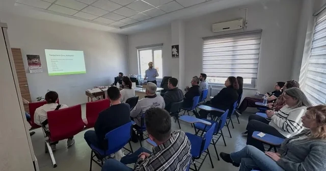 Gerze de sağlık personeline yangın ve afet bilinci eğitimi Sinop Haberleri