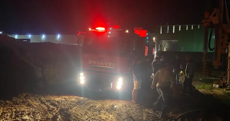 Hatay da konteynerde yangın: 1 işçi yaşamını yitirdi