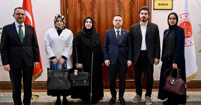 Bakan Gürlek, Küresel Sumud Filosu nun avukatlarıyla görüştü