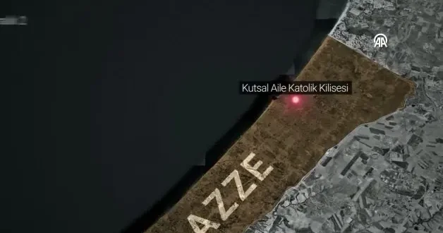 Siyonist İsrail in Camilerin yanı sıra Hristiyanlara ait kilise ve sembolleri hedef alan saldırıları tepki çekti