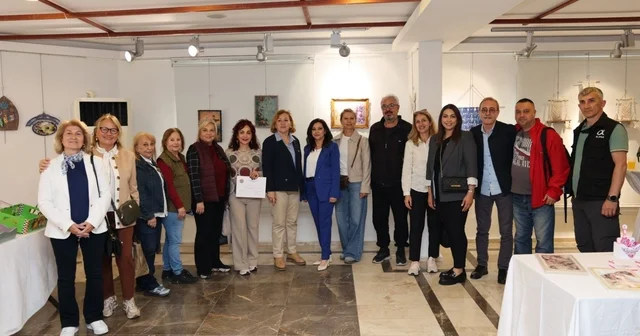 Marmaris te el emeği eserler görücüye çıktı Muğla Haberleri