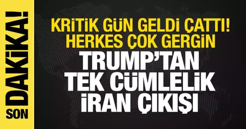 Trump tan İran açıklaması: Ateşkesi defalarca ihlal ettiler