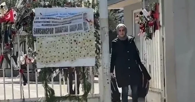 Ayser Çalık Ortaokulu’nda öğrencilerin eşyaları velilere teslim edildi VİDEO İZLE