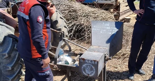 Traktörün şaftına ayağı sıkışan kadın yaralandı Burdur Haberleri