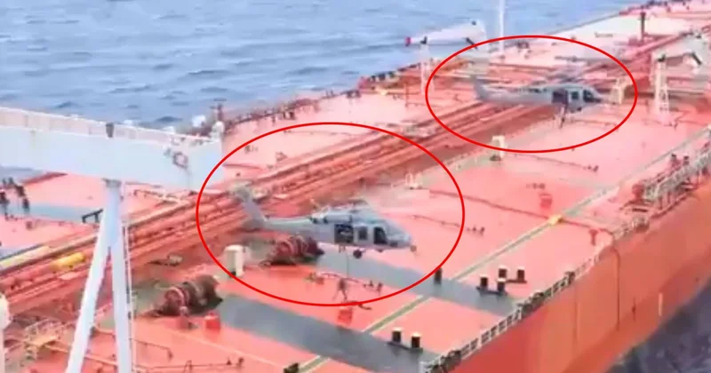 ABD, İran a giden bir gemiye el koydu