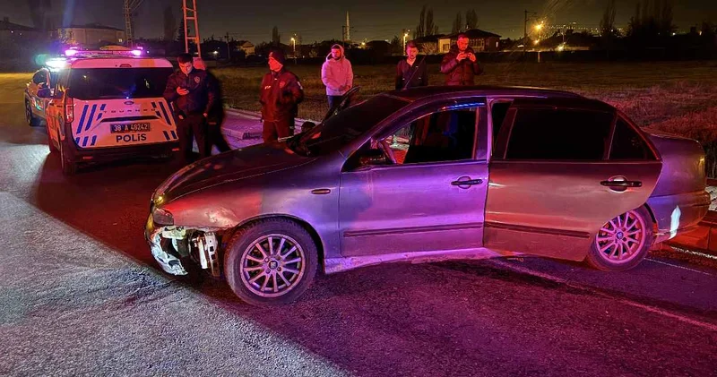 Kaçış uzun sürmedi! Alkollü sürücü kaza yapınca yakalandı
