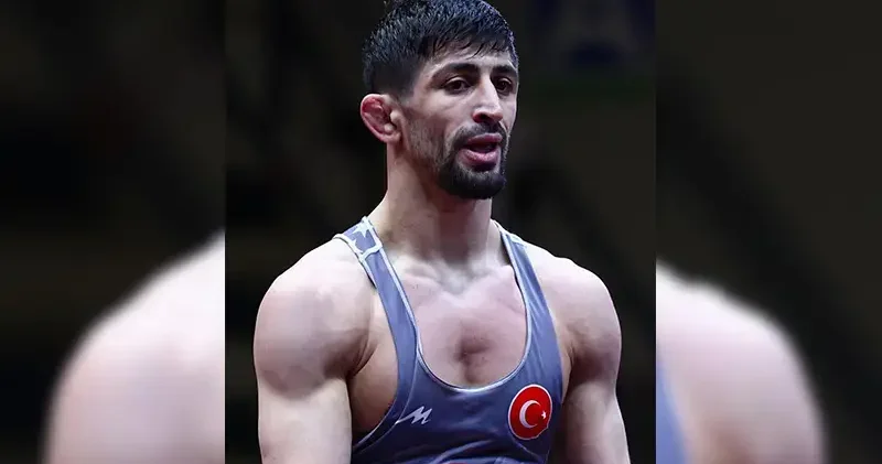 Milli güreşçi Kerem Kamal, grekoromen 63 kiloda bronz madalya kazandı