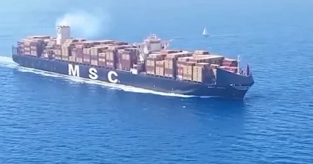 Küresel Sumud Filosu aktivistleri İsrail e yakıt taşıyan gemiyi durdurmaya çalıştı VİDEO İZLE