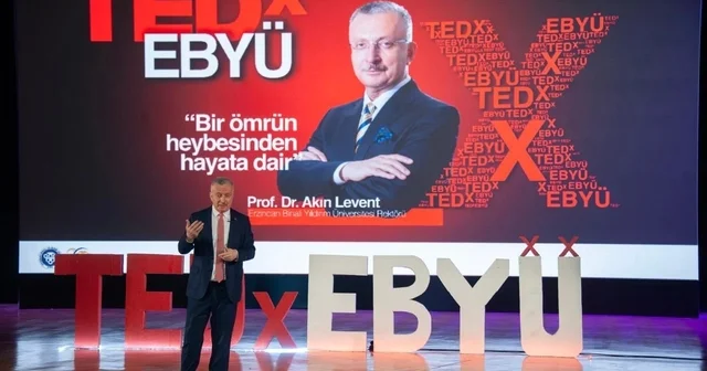 Rektör Levent: Hayata iyi bakarsanız hayat da size iyi bakar Erzincan Haberleri