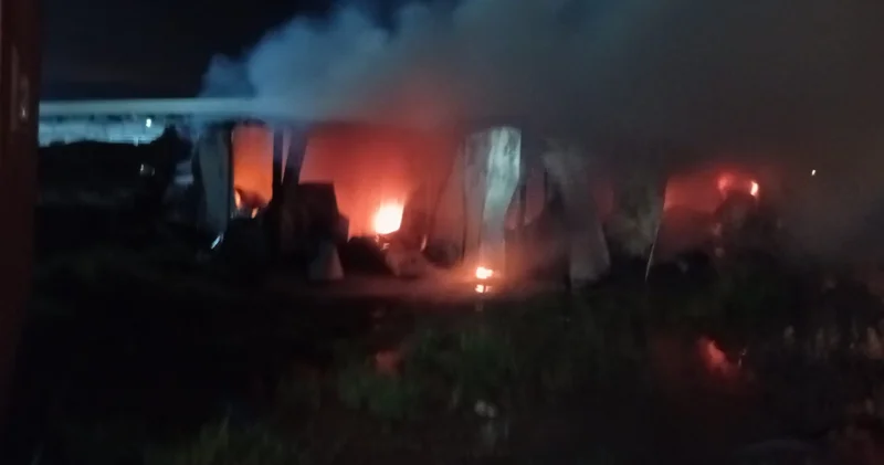 Konteyner yangınında facia! Can kaybı var! Son dakika haberleri