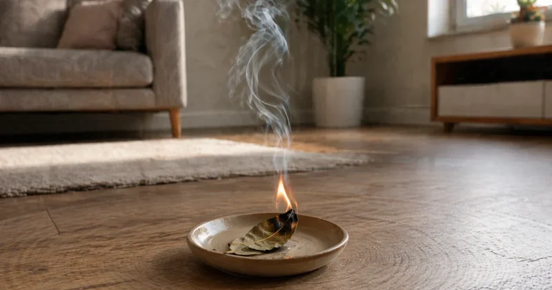 Evin ortasında 1 adet defne yaprağı yakın ve 10 dakika bekleyin Sözcü Gazetesi