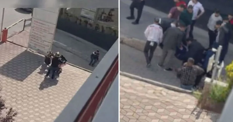 Motokurye tartıştığı kişiyi vurduktan sonra olay yerinden uzaklaştı