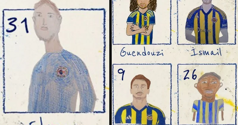 Fenerbahçe nin ilk 11 i çocukların kaleminden geçti