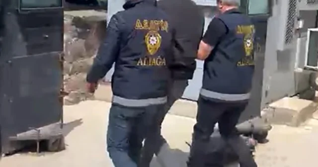 Cezaevi firarisi Aliağa da polisten kaçamadı İzmir Haberleri