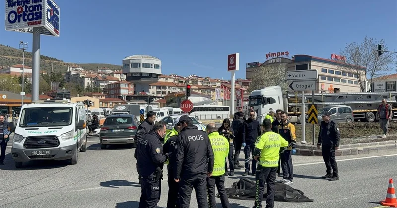 Yozgat ta tırın çarptığı yaya öldü