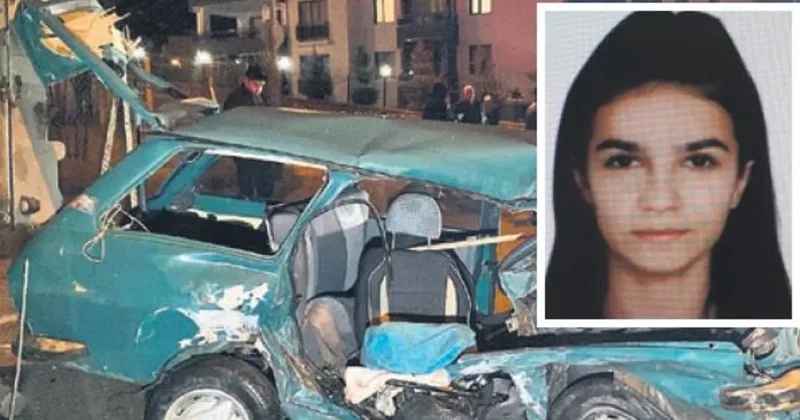Genç kız kaza kurbanı oldu