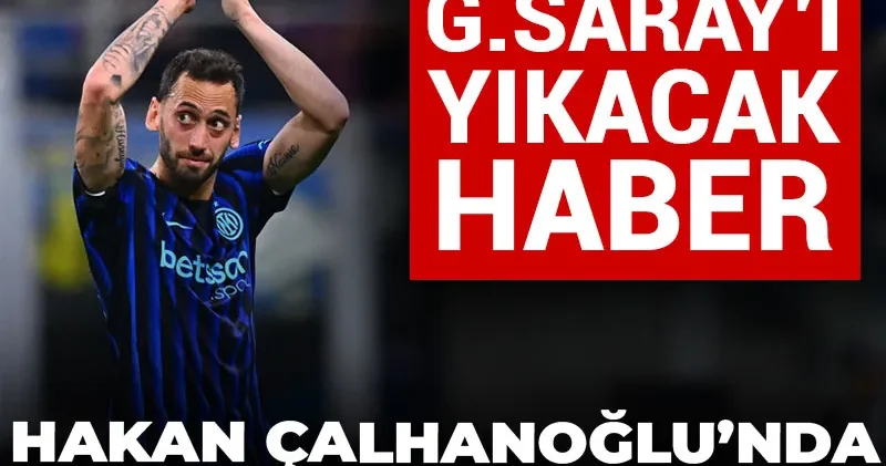 Galatasaray bunu beklemiyordu: Sürpriz Hakan Çalhanoğlu gelişmesi