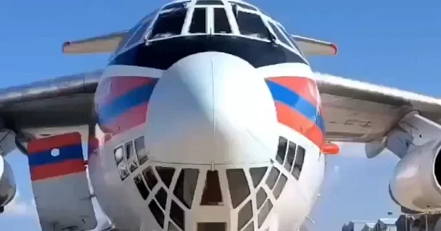 Rusya’dan Lübnan’a 27 tonluk yardım VİDEO İZLE