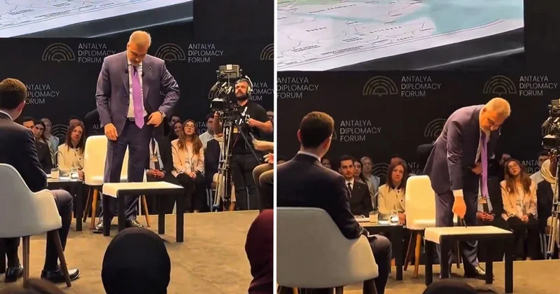 Hakan Fidan çantasından haritayı çıkardı, Coğrafya Kader midir sorusunu yanıtladı