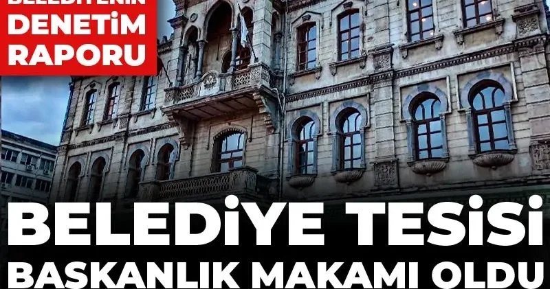 AKP li belediyenin denetim raporu: Belediye tesisi başkanlık makamı oldu, çiçeğe milyonlar aktı!