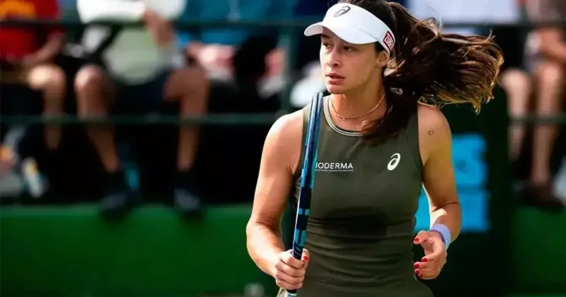 Milli tenisçi Zeynep Sönmez kariyer rekorunu kırdı!