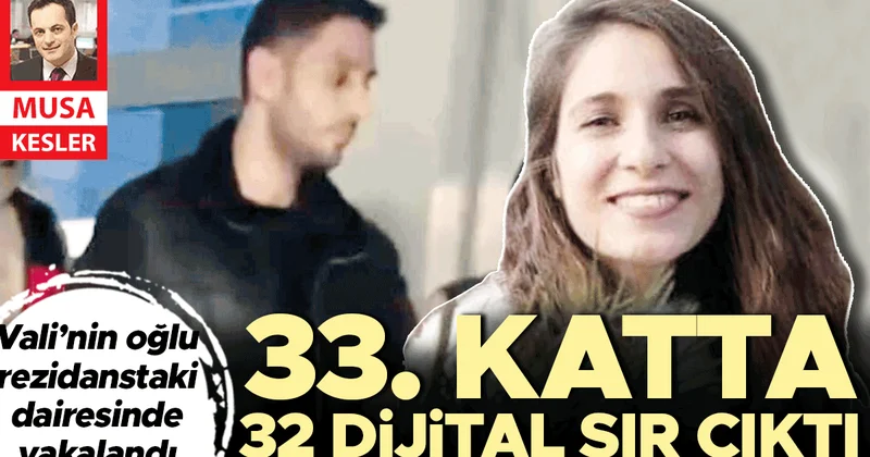 Vali’nin oğlu rezidansta böyle yakalandı