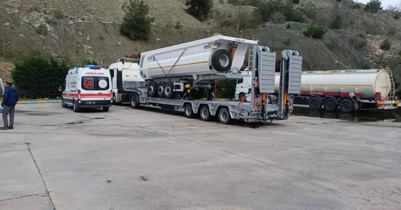 Akaryakıt istasyonunda şüpheli ölüm! Tırda bulundu